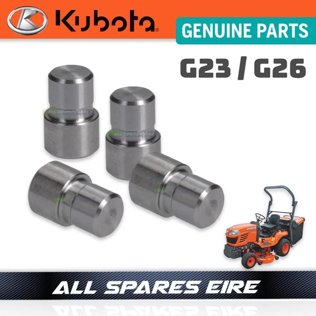 GENUINE OEM KUBOTA Mower Blade Shear Locating Pins G23 G26 K545334590