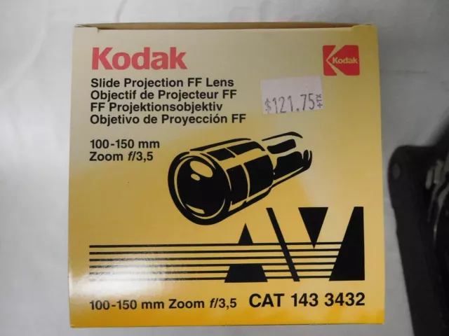 Kodak Slide Projection FF 100-150mm f3.5 Zoom Lens