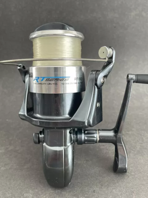 VINTAGE NEW SPINNING fishing reel Zebco Long Stroke Quantum Ss3