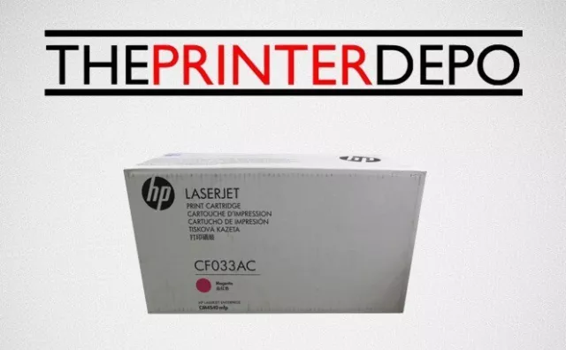 HP Color LaserJet CM4540 mfp Magenta Print Cartridge CF033AC ✅100% Genuine✅