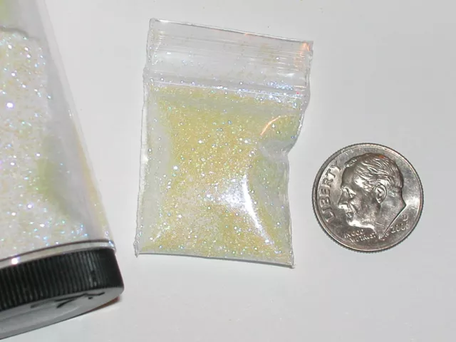 1 bag GLOW in Dark Magical unicorn Fairy dust glitter for bottles dime size bag