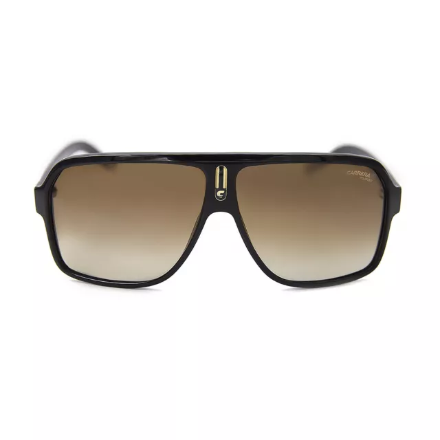 Carrera Sunglasses 27 Polarised Gloss Black Brown Gradient (R60)