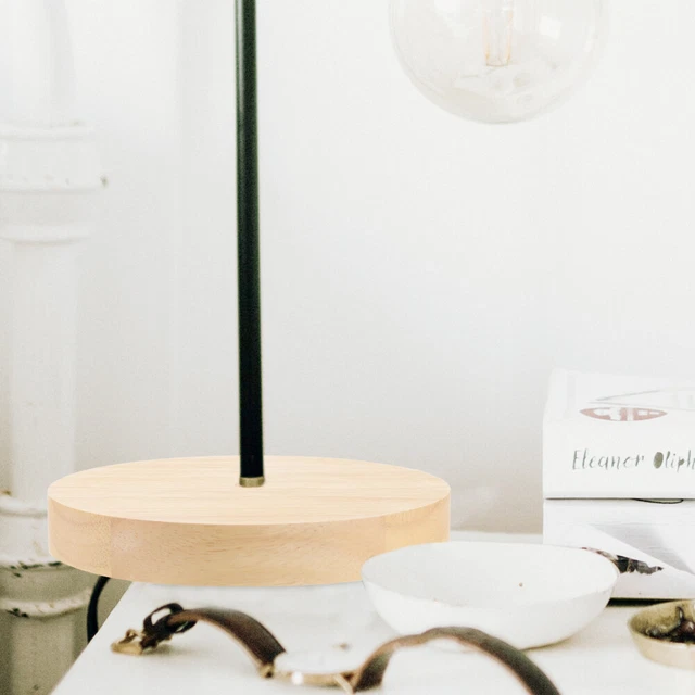 NIGHT LAMP WOODEN Bases Stand for Display LED Light Supplies Table