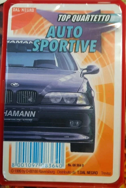 CARTE DA GIOCO - Auto Da Sogno -Top Quartetto - Dal Negro Completo EUR - Foto 4