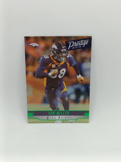 Von Miller Green Parallel - 2019 Panini Prestige NFL Denver Broncos