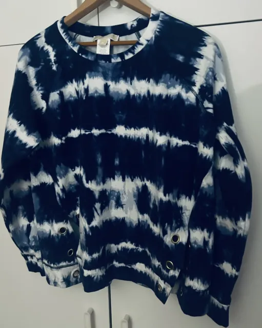 Michael Michael Kors Tie Dye Pullover Sweatshirt XL