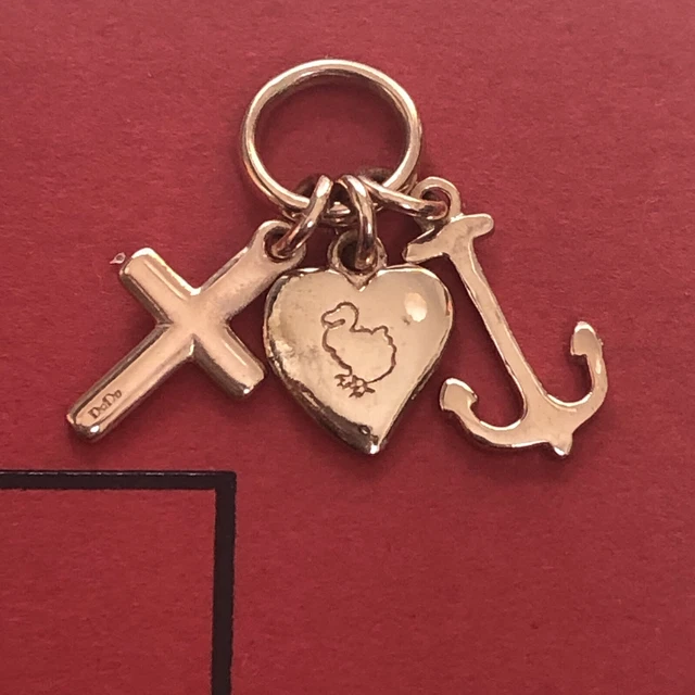 DODO POMELLATO CIONDOLO Croce Ancora Cuore Oro Rosa Raro Fuori