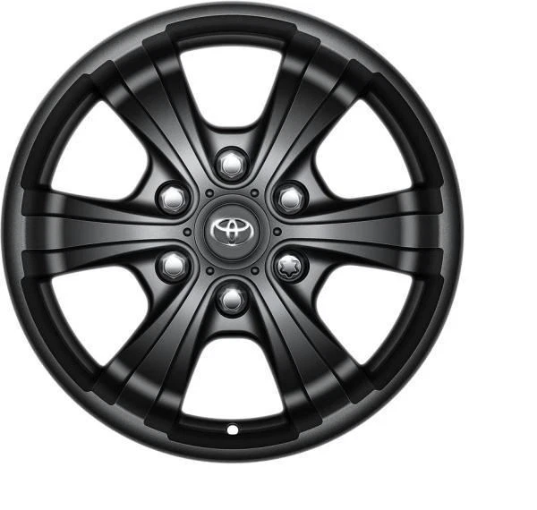 GENUINE TOYOTA HILUX 17x7.5" Alloy Wheel Matte Black 2011 PZ0400KB09 £