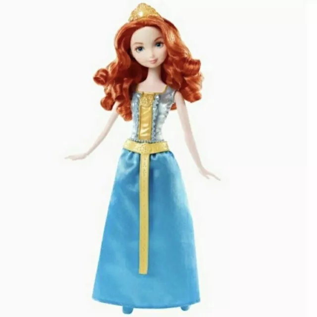 Disney Mattel 2013 Sparkling Princess Merida ‘Brave’ Doll (New in Box)