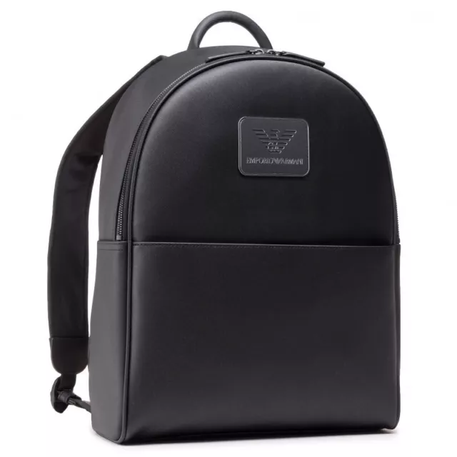 EMPORIO ARMANI BACKPACK RUCKSACK Synthetic Leather Black