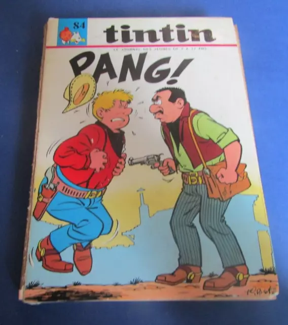 BD  Recueil Tintin album du journal N° 84  1970