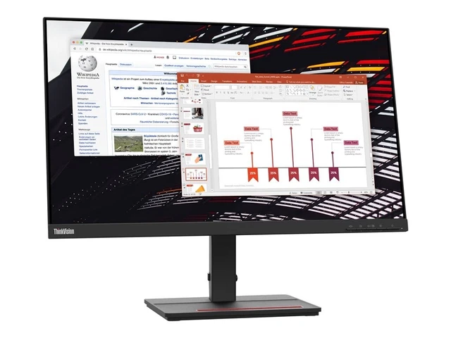 Lenovo ThinkVision S24e-20 - LED-Monitor - Full HD (1080p) - 61 cm (24") #EG347