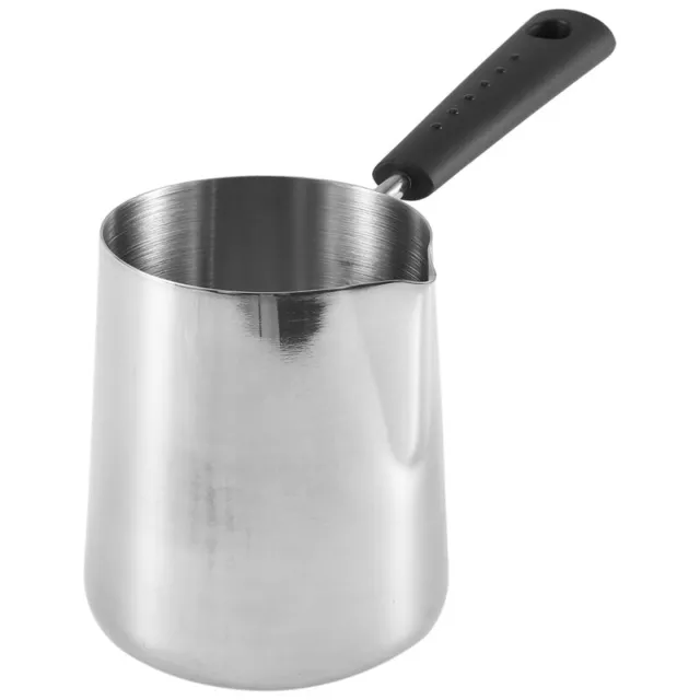Milk Butter Warmer Pot, Turkish Coffee Pot, Stainless Steel Stovetop9973