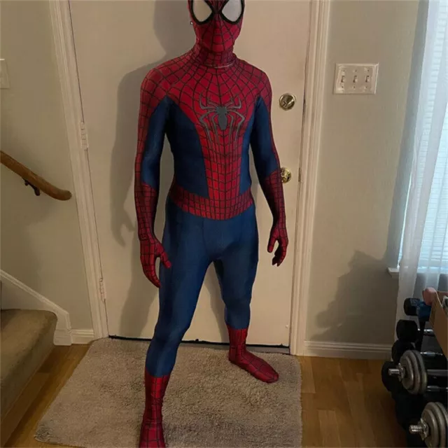 The Amazing Spider-man 2 Cosplay Costume Jumpsuit Bodysuit Adult/Kid ZentaiTight