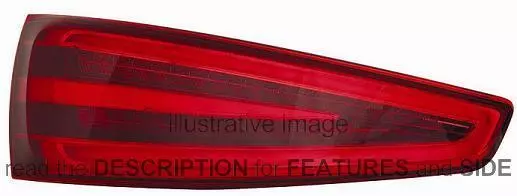 Taillight Audi Q3 2011-2014 Left Side White Red Led 8U0945093A