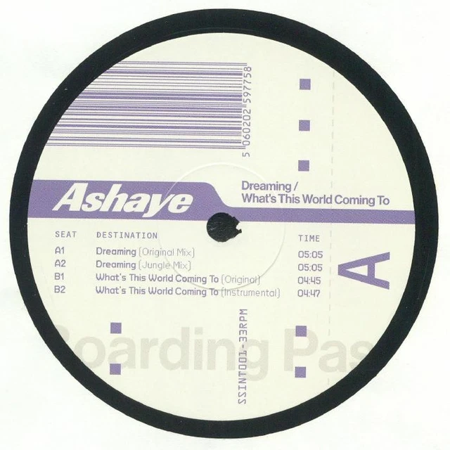 ASHAYE DREAMING (Record Store Day RSD 2024) Vinyle (12") EUR 23,98