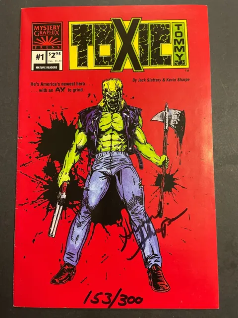 Mystery Graphix Comics Toxic Tommy Vol 1 #1 1992 JS8