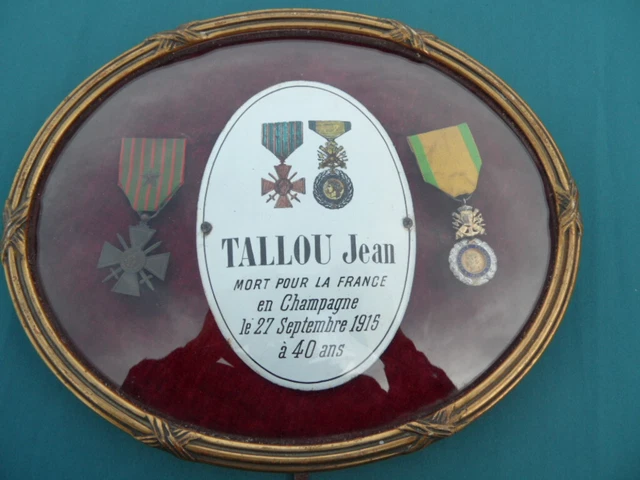 PLAQUE EN MÉTAL 1er guerre mondial ww1 30 X 20 CM