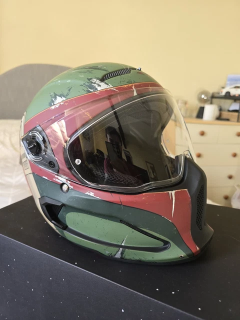 boba fett helmet hjc RPHA 11 Motorcycle Helmet, Green, Size XL HJC RPHA 11 Boba Fett