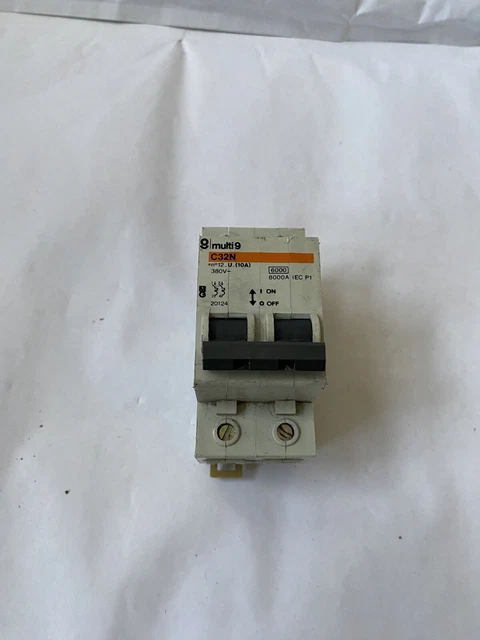 Disjoncteur Merlin Gerin C32N 2A Type U 380V - Occasion Opérationnel