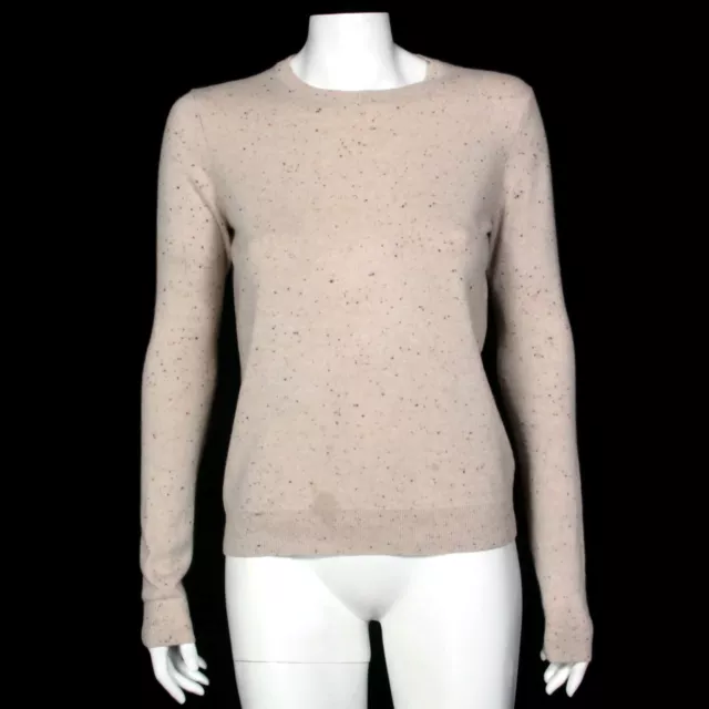 Everlane Cashmere Speckled Light Brown Sweater Womens size XS (needs TLC) - 180