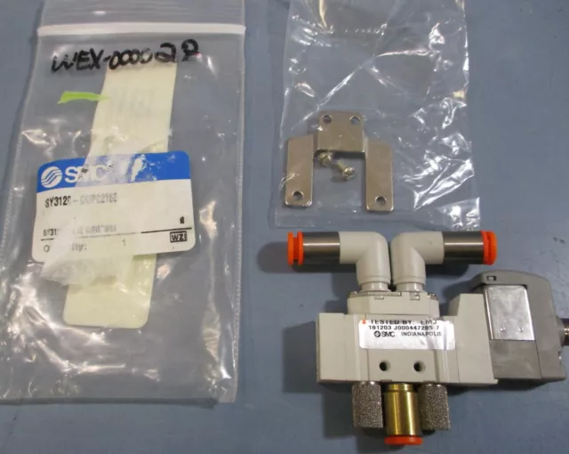 SMC SY3120-DUP02166 Solenoid Valve 24VDC 5 Port 2 Position