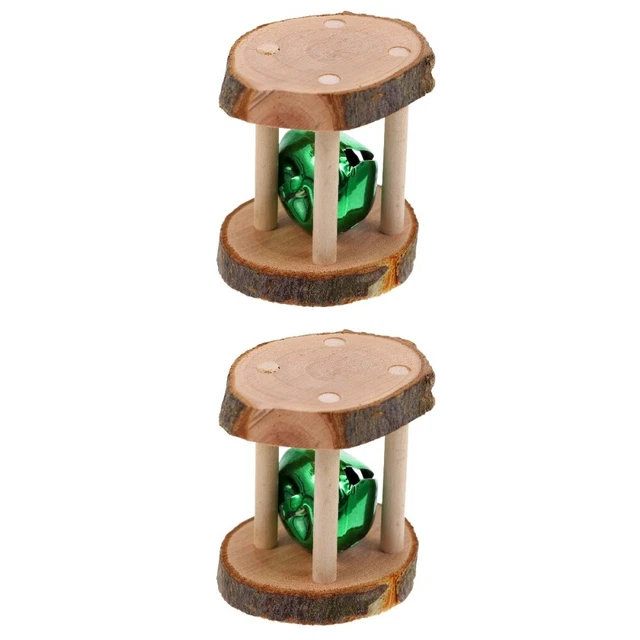 Meerschweinchen Backenzahn Spielzeug 2x premium lustig Kaninchen-Kauspielzeug Ch
