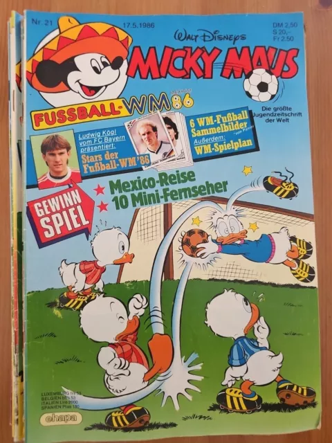 Micky Maus Nr.21  1986  ab 5 auktionen portofrei