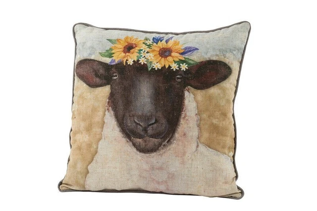 Blume Schaf Kissen 32 CM Ostern Mütter Tag Geschenk Frühling Wohnkultur Kissen