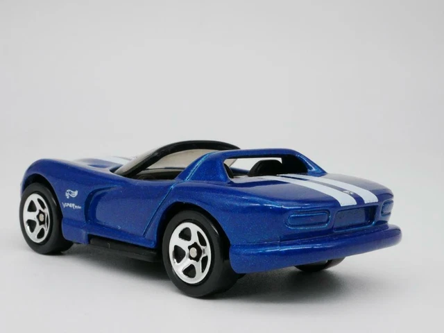 1992 Dodge Viper Rt/10 Blau Selten Im Massstab 1:64 Druckguss Sammler Modellauto 4