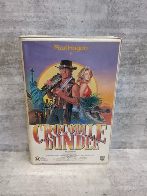 Crocodile Dundee VHS Movie Video Cassette Tape