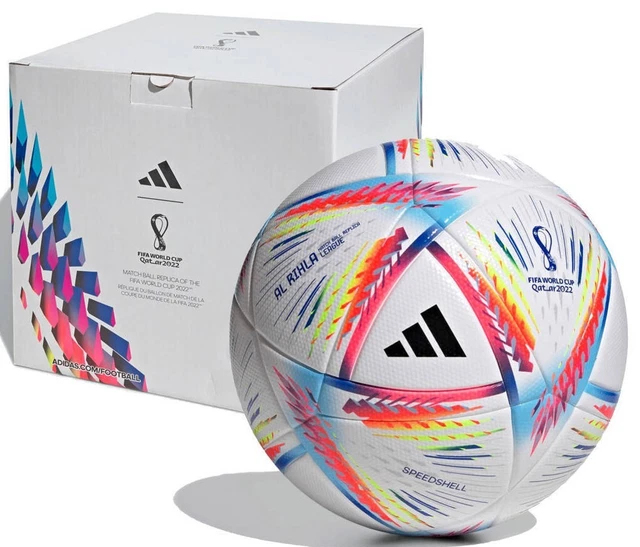 Al Rihla Sensor ADIDAS WORLD CUP Qatar 2022 AL RIHLA Match League Boxed Football Ball ...