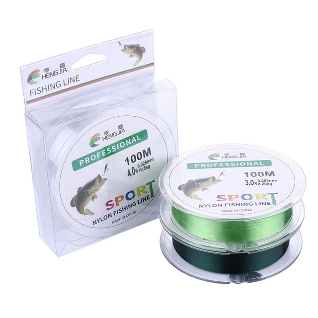 Nützlich Praktisch Von Hoher Qualität Angelleine Nylon Schnur Tackle 100M