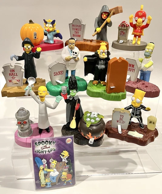 Happy Meal Simpsons Halloween Burger King BURGER KING THE Simpsons