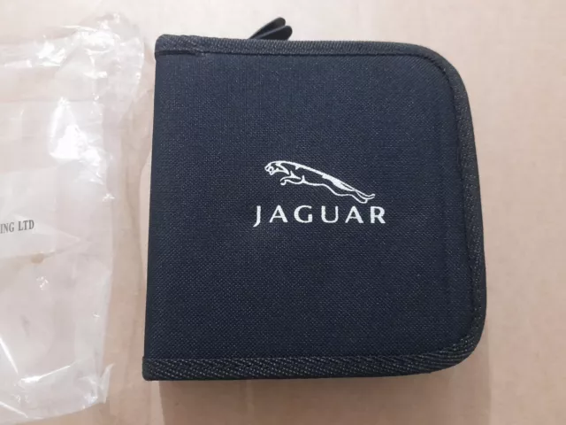 New Jaguar Cd Holder Storage Case Xjr S X Type Xjs Xk8 Xj Xf Xj40 X300 X308 Xj8
