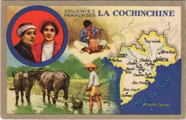 CPA AK VIETNAM Colonies Francaises La Cochinchine (119148)