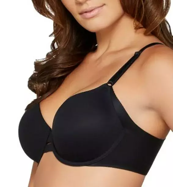 *NEW* 38C blissfulBENEFITS Warner's Underarm Smoothing Black Bra 01356