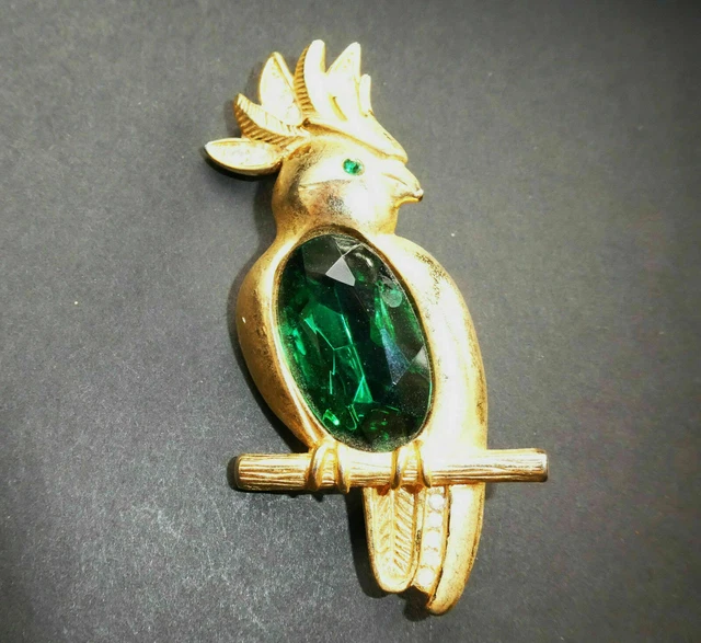 Broche Oiseau Perroquet Neuve - Sans Emballage