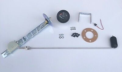 Jauge de Niveau de Carburant de 5,1 Cm avec Lumière Blanche avec Capteur à Flotteur Universel pour Véhicules à Essence 12 V pour Mesurer le Niveau de Carburant de la Voiture. 