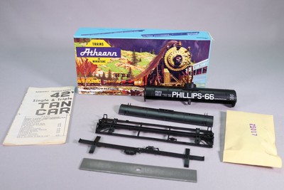 LE3663 ATHEARN 1572 train Ho Wagon citerne 40ft S/D tank Phillips 66 