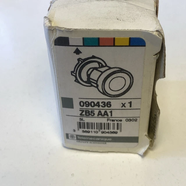 Lot De 3 Boutons Poussoir Schneider Asfora Blanc - Modèle EPH0703121 - Neuf Sous Emballage