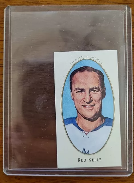 2011-12 Parkhurst Champions Champ's Mini Green Backs (MAPLE LEAFS) Red Kelly #21