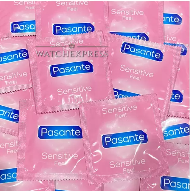 PASANTE Sensitive Feel - Preservativi sottili - 50 profilattici MARCHIO CE