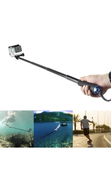 36" Selfie Stick Hand Grip Extension Pole for GoPro Hero 10 9 8 7 6 5 4 3+ 3 2 1