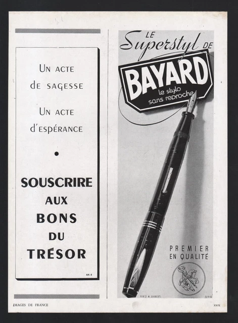 Stylo Plume Ancien Bayard Dauphin - Occasion, Modèle Vintage, Brocante