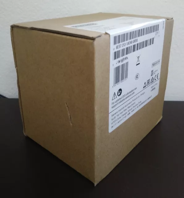 Plc Siemens S7 1200 Cpu 1212 Dc/Dc/Dc 6Es7212-1Ae40-0Xb0
