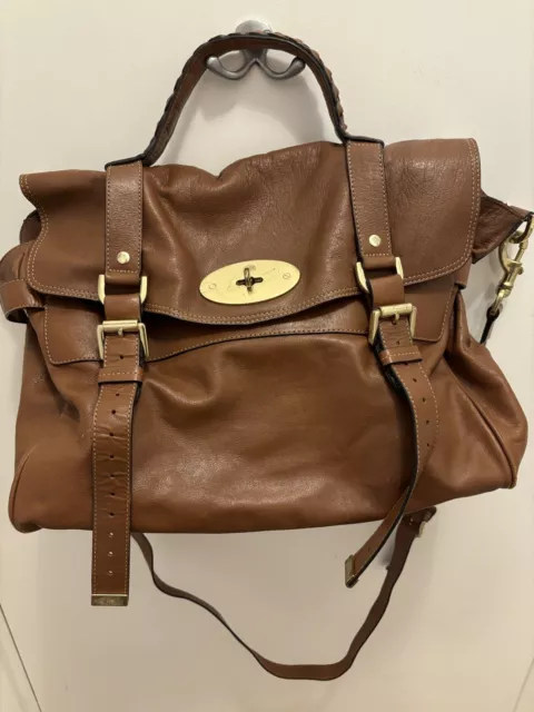 Mulberry Oak Alexa Satchel Bag