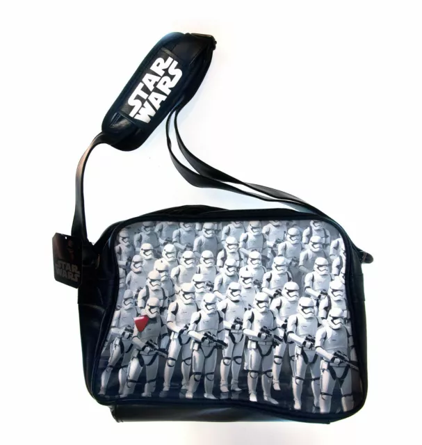 STAR WARS VII The Force Awakens Trooper Army Messenger Bag, Black