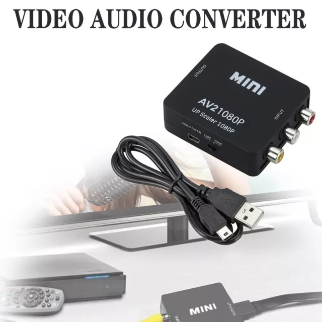 Mini convertisseur wii vers HDMI portable 1080P HD Upscaling Adaptateur de  convertisseur avec 3.5mm audio - Ebuy