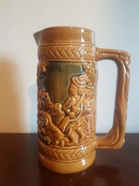 Large Vintage Beer Jug Made In China, Stein Collectable